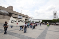 Domingo 10 de junio del 2012. Tuxtla Gutiérrez, Chiapas. Jóvenes estudiantes se congregan alrededor del movimiento #132 para manifestar su adversidad en contra de la política actual en el país y generar un movimiento de conciencia social desde la base juv