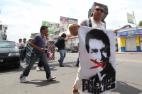 Domingo 10 de junio del 2012. Tuxtla Gutiérrez, Chiapas. Jóvenes estudiantes se congregan alrededor del movimiento #132 para manifestar su adversidad en contra de la política actual en el país y generar un movimiento de conciencia social desde la base juv