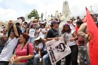 Domingo 10 de junio del 2012. Tuxtla Gutiérrez, Chiapas. Jóvenes estudiantes se congregan alrededor del movimiento #132 para manifestar su adversidad en contra de la política actual en el país y generar un movimiento de conciencia social desde la base juv
