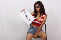 Martes 3 de julio del 2012. Tuxtla Gutiérrez, Chiapas. Nuestra amiga Rebeca nos interpreta modelando los movimientos juveniles actuales.