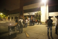 Miércoles 3 de octubre del 2012. Tuxtla Gutiérrez, Chiapas. Foto/Mario Castillo. Estudiantes de la UNICACH mantienen la huelga que iniciaran hace dos días en las facultades de esta universidad de Chiapas.