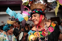 Martes 8 de enero del 2018. Chiapa de Corzo. El anuncio de las Chunta. Las diferentes pandillas de Chunta recorren las calles durante las fiesta patronales de enero de esta la comunidad de la ribera del río Grande de Chiapas