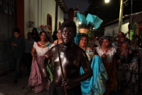Martes 8 de enero del 2018. Chiapa de Corzo. El anuncio de las Chunta. Las diferentes pandillas de Chunta recorren las calles durante las fiesta patronales de enero de esta la comunidad de la ribera del río Grande de Chiapas
