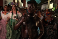 Martes 8 de enero del 2018. Chiapa de Corzo. El anuncio de las Chunta. Las diferentes pandillas de Chunta recorren las calles durante las fiesta patronales de enero de esta la comunidad de la ribera del río Grande de Chiapas