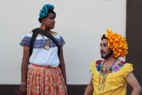 Martes 8 de enero del 2018. Chiapa de Corzo. El anuncio de las Chunta. Las diferentes pandillas de Chunta recorren las calles durante las fiesta patronales de enero de esta la comunidad de la ribera del río Grande de Chiapas