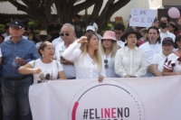 20221113. Tuxtla. Marcha a favor del INE en Chiapas.