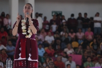 20221119. Tuxtla. Claudia Sheinbaum durante su gira en Chiapas.