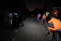 Domingo 5 de febrero del 2012. Disturbios por control de la Cerveza en la Costa. Tonalá, Chiapas. Habitantes de las pescaderías Tres Picos protagonizaron varios enfrentamientos durante el sábado y domingo de este fin de semana por el control de la distrib