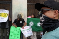 20230420. Tuxtla. Durante la marcha por la legalizaciÃ³n de la marihuana.