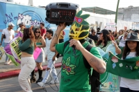 20230420. Tuxtla. Durante la marcha por la legalizaciÃ³n de la marihuana.