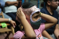 20231022. Tuxta. Durante la función de lucha libre del aniversario 66 de Promociones Tury .