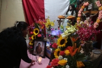 20221129. San CristÃ³bal de las Casas. Familias del Barrio Guadalupe con la Virgen del Vaso.