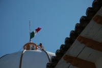 20221124. San CristÃ³bal de las Casas. Anuncio de la Fiesta del Barrio Guadalupe.