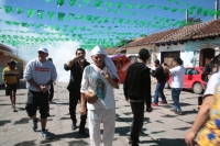 20221124. San CristÃ³bal de las Casas. Anuncio de la Fiesta del Barrio Guadalupe.