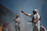 20221124. San CristÃ³bal de las Casas. Anuncio de la Fiesta del Barrio Guadalupe.