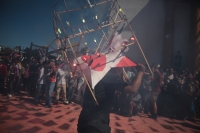 20221124. San CristÃ³bal de las Casas. Anuncio de la Fiesta del Barrio Guadalupe.