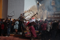20221124. San CristÃ³bal de las Casas. Anuncio de la Fiesta del Barrio Guadalupe.