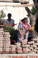 Lunes 16 de julio del 2012. Tuxtla Gutiérrez, Chiapas. Pobladores en las cercanías del Rio Sabinal exigen a las autoridades que se audite y controle las obras que se ubican en las cercanías de la 8ª oriente puesto que varias de las casas-habitación presen