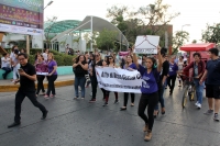 Miércoles 8 de marzo del 2017. Tuxtla Gutiérrez. Manifestación por los derechos de las mujeres en Chiapas. Organizaciones sociales y de DDHH se manifiestan en las calles de la ciudad recordando el día internacional de la mujer trabajadora y a las mártires