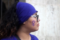 Miércoles 8 de marzo del 2017. Tuxtla Gutiérrez. Manifestación por los derechos de las mujeres en Chiapas. Organizaciones sociales y de DDHH se manifiestan en las calles de la ciudad recordando el día internacional de la mujer trabajadora y a las mártires