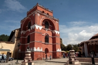 Julio del 2014. San Cristóbal de las Casas. El torreón del Carmen y su centro cultural presentan uno de los ejes sociales más importantes de la comunidad coleta.