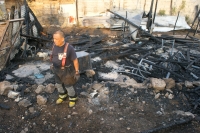 Sábado 30 de abril. La explosión de un tanque de gas ocasionó pérdidas materiales en una casa ubicada en las cercanías de la colonia Chiapas Solidario la tarde de este sábado.