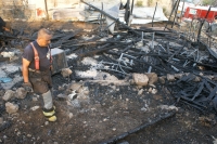 Sábado 30 de abril. La explosión de un tanque de gas ocasionó pérdidas materiales en una casa ubicada en las cercanías de la colonia Chiapas Solidario la tarde de este sábado.