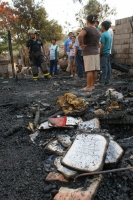 Sábado 30 de abril. La explosión de un tanque de gas ocasionó pérdidas materiales en una casa ubicada en las cercanías de la colonia Chiapas Solidario la tarde de este sábado.