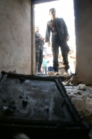 Sábado 30 de abril. La explosión de un tanque de gas ocasionó pérdidas materiales en una casa ubicada en las cercanías de la colonia Chiapas Solidario la tarde de este sábado.