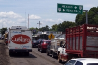 Lunes 5 de septiembre.  Diconsa cierra la frontera sur.