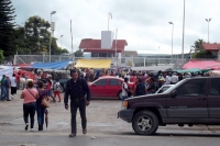 Jueves 19 de septiembre del 2013. Tuxtla Gutiérrez. Esta mañana durante la toma de las instalaciones de PEMEX por el movimiento magisterial.