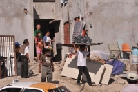 Jueves 2 de agosto del 2015. Operativo de desalojo en unidades habitacionales invadidas en Chiapa de Corzo.