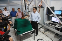 Martes 4 de septiembre del 2012. Tuxtla Gutiérrez, Chiapas. Imágenes de la entrega  del "escáner tridimensional robótico para objetos de grandes dimensiones"  que el instituto  Tecnológico de Tuxtla Gutiérrez hizo a la Secretaria de Marina y Armada de Méx