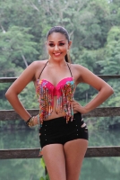 Foto/Gonzalo Gurguha. Junio del 2014. Ocosingo. Etapa de traje de baño del concurso Miss Earth-Chiapas 2014 que organiza Sofía Aquino