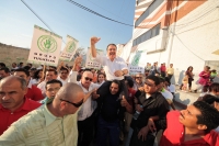 Lunes 21 de mayo del 2012. Tuxtla Gutiérrez, Chiapas. Samuel Córdova Cordero durante su inscripción como candidato a