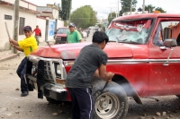 Jueves 6 de cotubre 2011. Con “guerra” organizaciones se disputan un predio