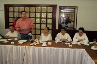 Viernes 30 de marzo del 2012. Pio López Obrador da a conocer a los aspirantes a las Senadurias por las Izquierdas de México.