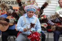 Domingo 22 de mayo del 2016. Suchiapa. El conjunto de danzas que comprenden las festividades del Santísimo Sacramento en las comunidades de la depresión central de Chiapas se reúnen el Calalá.