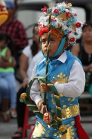 Domingo 22 de mayo del 2016. Suchiapa. El conjunto de danzas que comprenden las festividades del Santísimo Sacramento en las comunidades de la depresión central de Chiapas se reúnen en el Calalá.
