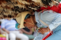 Domingo 22 de mayo del 2016. Suchiapa. El conjunto de danzas que comprenden las festividades del Santísimo Sacramento en las comunidades de la depresión central de Chiapas se reúnen en el Calalá.