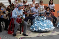 Domingo 22 de mayo del 2016. Suchiapa. El conjunto de danzas que comprenden las festividades del Santísimo Sacramento en las comunidades de la depresión central de Chiapas se reúnen el Calalá.