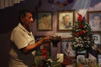 2021101. Chiapa de Corzo. El Altar Familiar en los días de los Santos Difuntos en comunidad de  la ribera del Río Grande