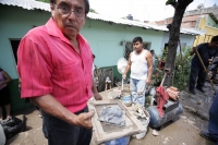 Varias casas resultaron afectadas por las fuertes lluvias de la noche de este martes, el caos vehicular afecto varias arterias del oriente de la ciudad y varias colonias del norte de la ciudad. Familias humildes de la colonia Rosa del Poniente y de la 10 