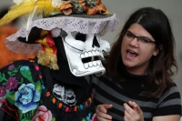 Sábado25 de octubre del 2014. Tuxtla Gutiérrez. El primer Festival de la Muerte de los Mercados se lleva a cabo esta noche en el Centro Cultural Jaime Sabines de la capital del estado de Chiapas.