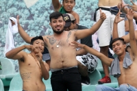 Sábado 12 de agosto del 2017. Tuxtla Gutiérrez. Las porras se reúnen poco a poco alrededor del las tribunas del nuevo equipo de Tuxtla FC