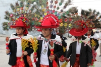 Miércoles 16 de agosto del 2017. Tuxtla Gutiérrez. La Levantada la Danza de San Roque esta mañana en la casa del maestro Cecilio donde se reúne este grupo para recorrer las calles de la ciudad celebrando el ritual del Santo Patrono del antiguo barrio del 