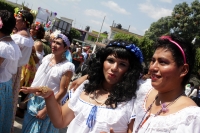 Lunes 2 de febrero del 2014. Villa de Acala. Las calles y avenidas de esta comunidad ribereña se llena de danzantes quienes realizan representaciones de personajes populares durante las celebraciones de los festejos de la Candelaria.