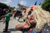 Lunes 2 de febrero del 2014. Villa de Acala. Las calles y avenidas de esta comunidad ribereña se llena de danzantes quienes realizan representaciones de personajes populares durante las celebraciones de los festejos de la Candelaria.