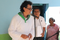 Lunes 21 de noviembre del 2016.Tuxtla Gutiérrez. Los músicos zoques se reúnen en Tuxtla para celebrar y homenajear a los maestros y custodios junto con acompañantes de la tradición durante las celebraciones de Santa Cecilia.