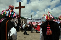 Jueves 12 de agosto. La Sociedad Civil las Abejas de las comunidades de Chenalho, realizan este día una jornada de oración  y eventos culturales para recordar el año en que la SCJN liberara a los presos sentenciados por la masacre de 45 indígenas de la co